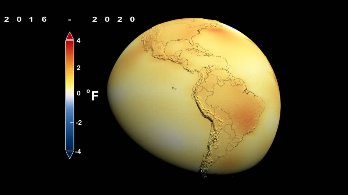 Ano de 2020 empata com o de 2016, o ano mais quente já registrado até agora