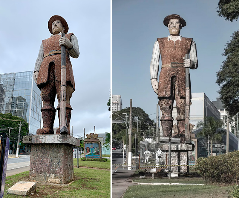 Justiça paulista condena acusado de atear fogo no monumento em homenagem a Borba Gato