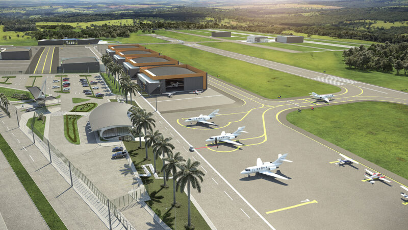 Projeto prevê novo aeroporto regional em Aparecida de Goiânia até o fim do ano que vem