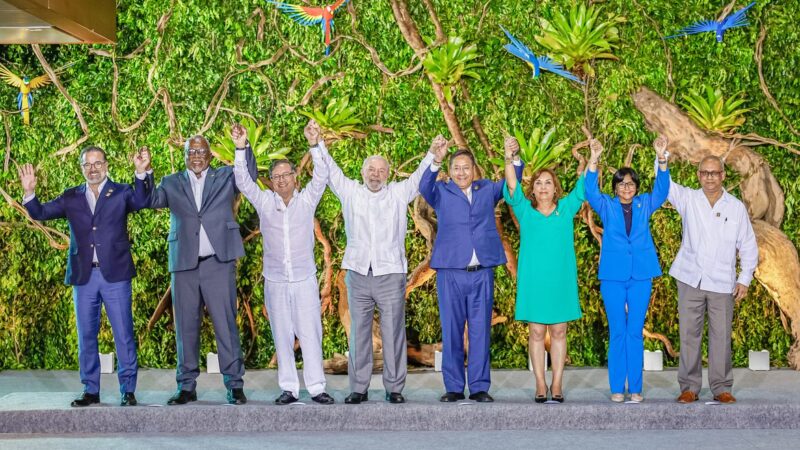 Presidentes de países amazônicos divulgam Declaração de Belém
