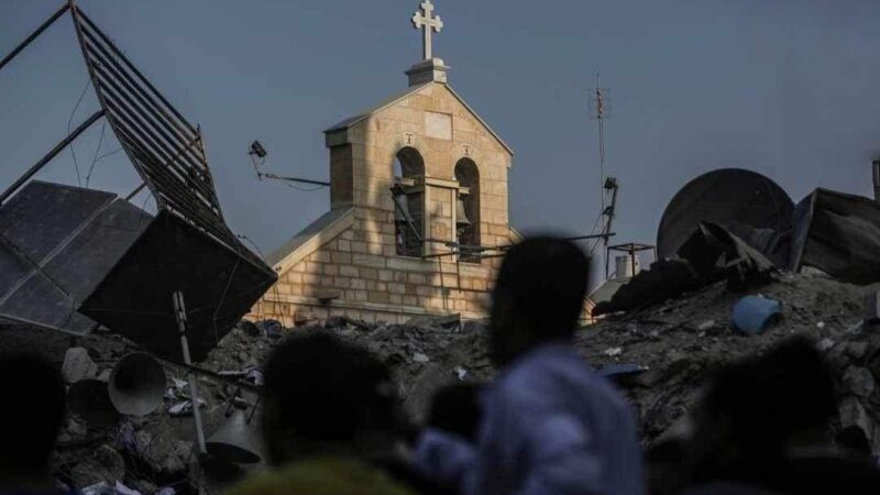 Terceira mais antiga igreja cristã do mundo é atingida por ataque israelense em Gaza