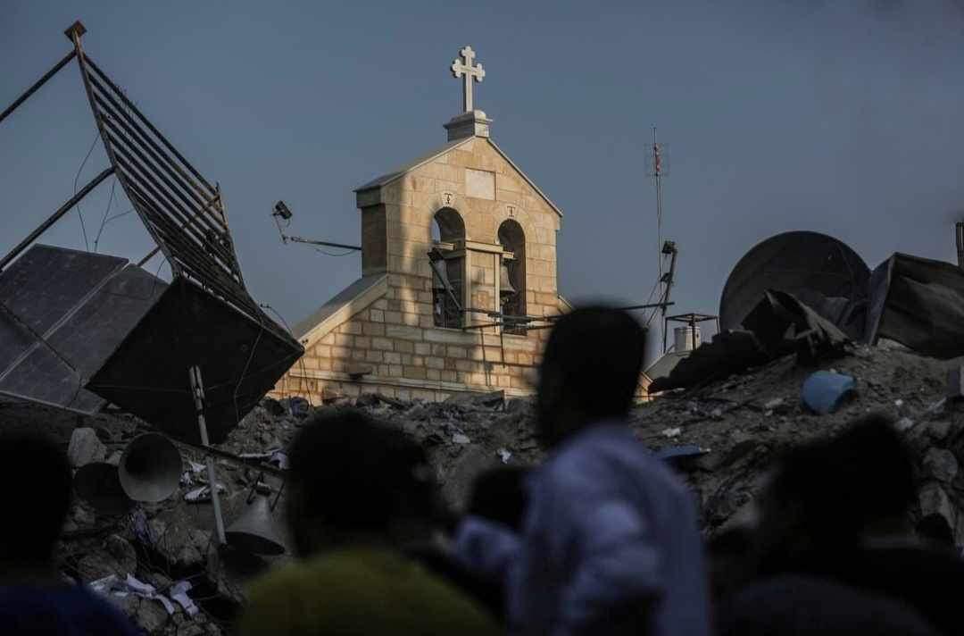 Terceira mais antiga igreja cristã do mundo é atingida por ataque israelense em Gaza